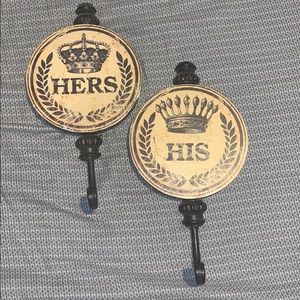 His and Hers Hooks